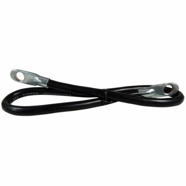 Schumacher Electric black switch to starter battery cable.