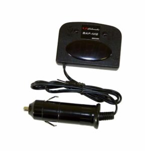 Schumacher Electric battery monitor with car plug-in.