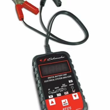 Schumacher digital battery and electrical system analyzer and cables