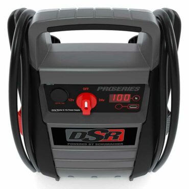 Schumacher Electric pro series 4400 peak amp jump starter with carry handle..
