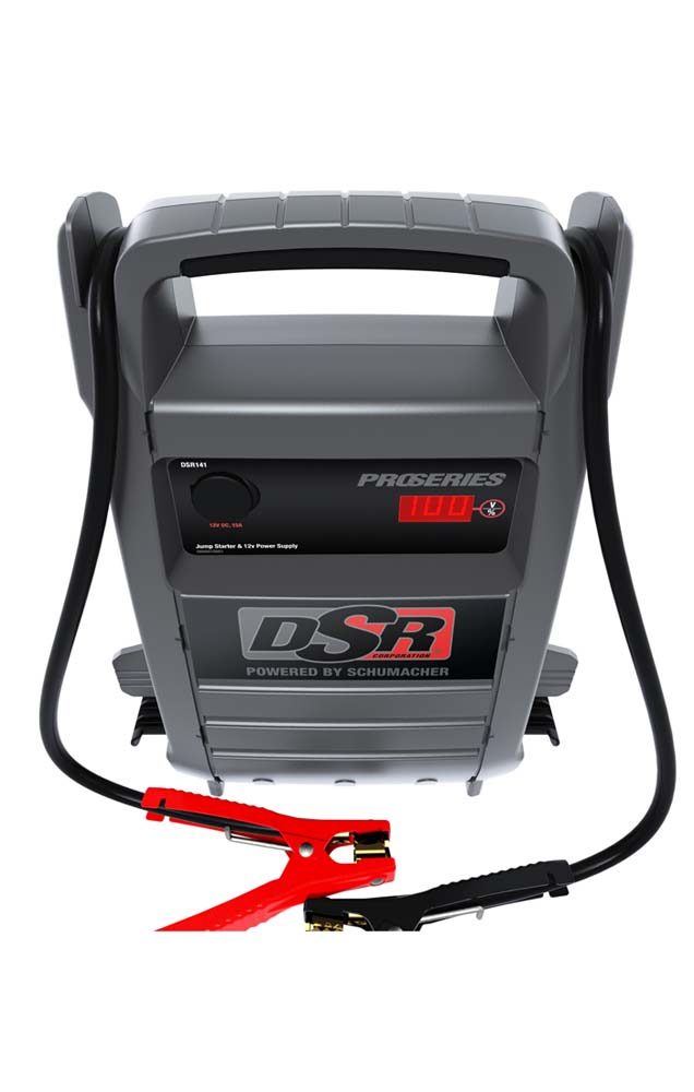 Schumacher DSR141 Car Or Truck Jump starter Battery Booster Pack 1000 CA  350 CC 