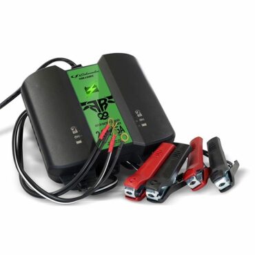 2.5A battery charger and maintainer with cables