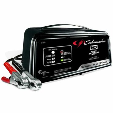 50 amp automatic battery charger and engine starter