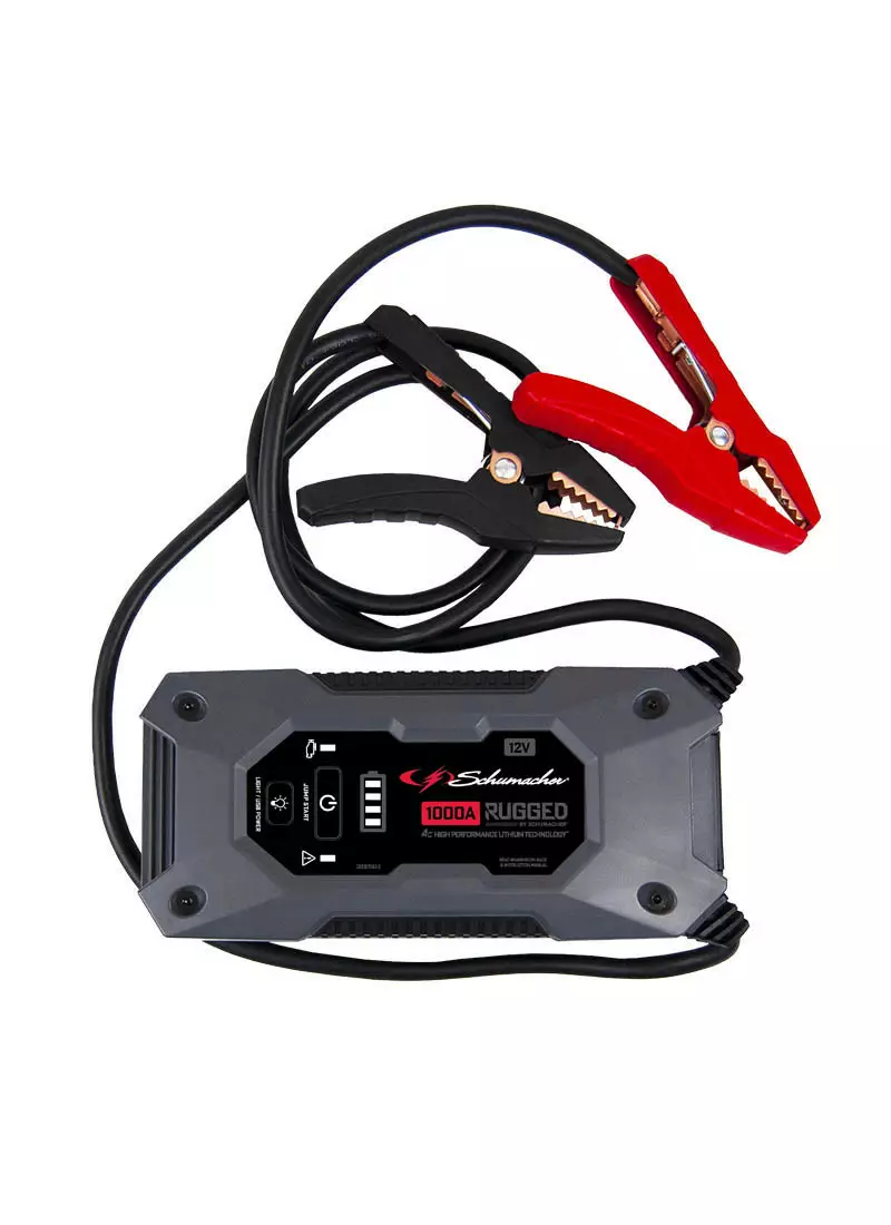 RUGGED BY SCHUMACHER® Lithium Portable Power Pack and 1000A 12V Jump Starter, 3-in-1, SL1610