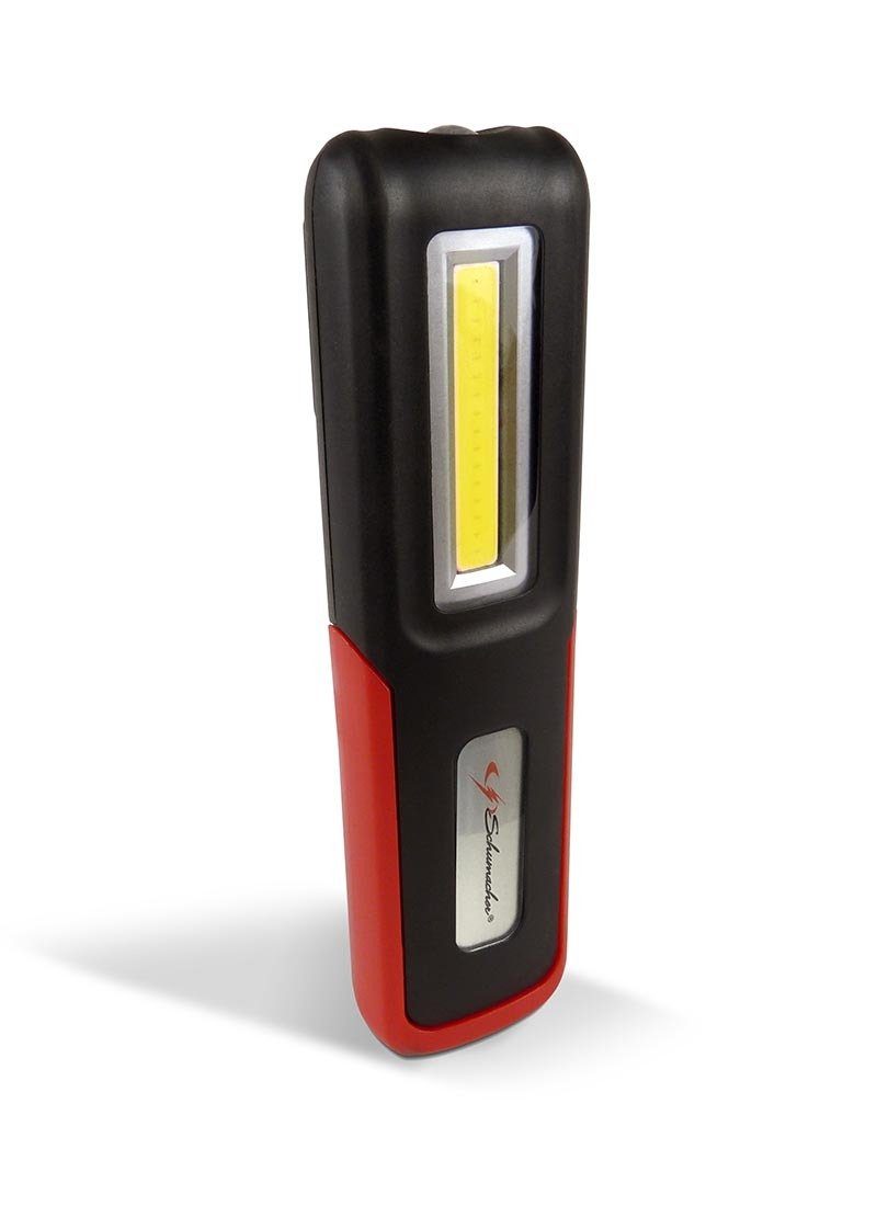 Red Schumacher Electric SL184R Slim 360 Degree Lithium Rechargeable Work Light 