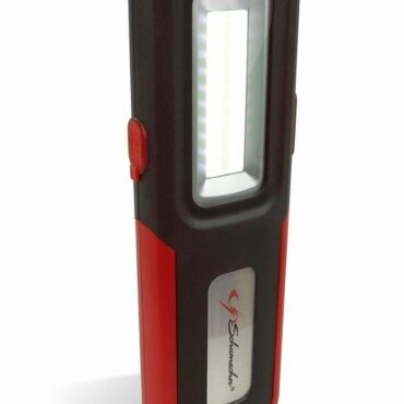 Schumacher Electric rechargeable penlight with directional torch and dimming switch.