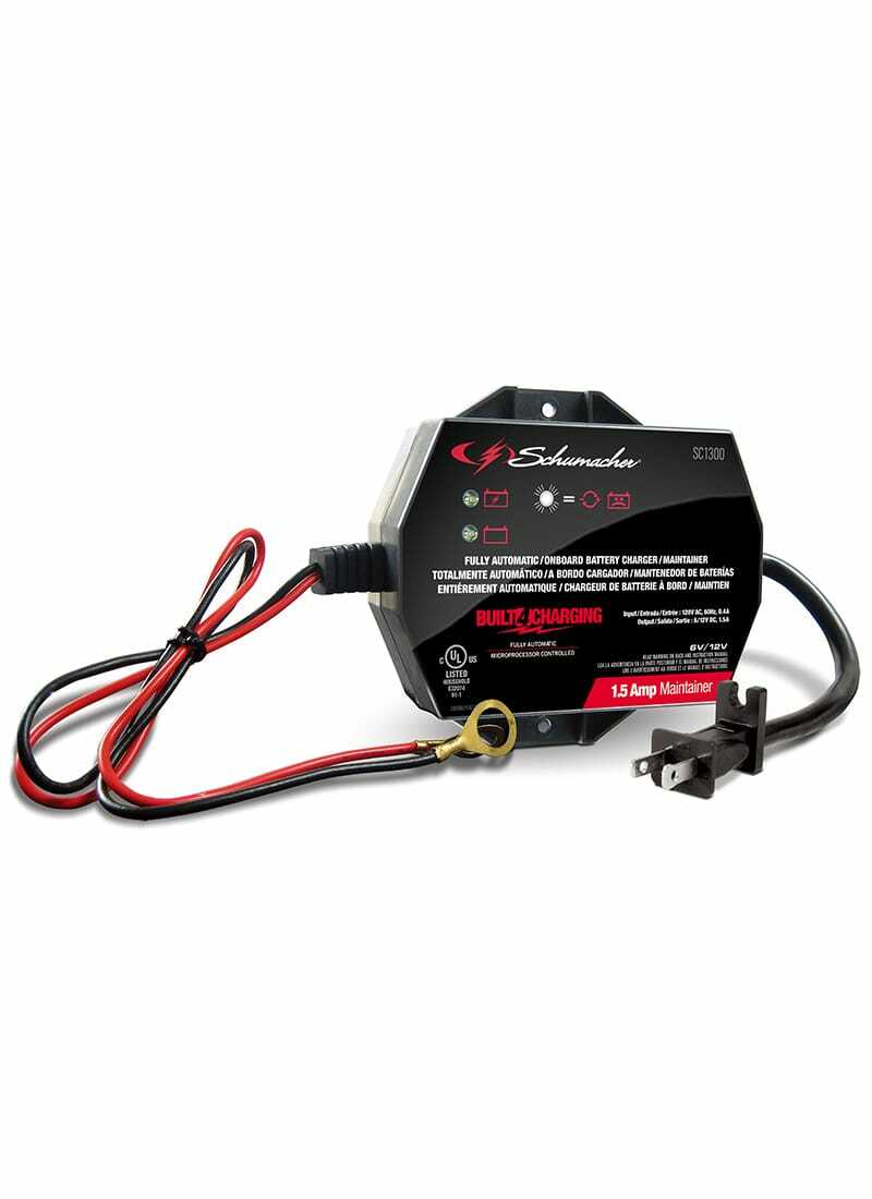 1.5A 6V/12V Fully Automatic Battery Maintainer | Schumacher Electric