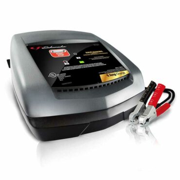 6a 6 volt / 12 volt automatic battery charger with attached cables