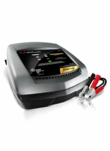 10a 6 volt / 12 volt automatic battery charger with jumper cables