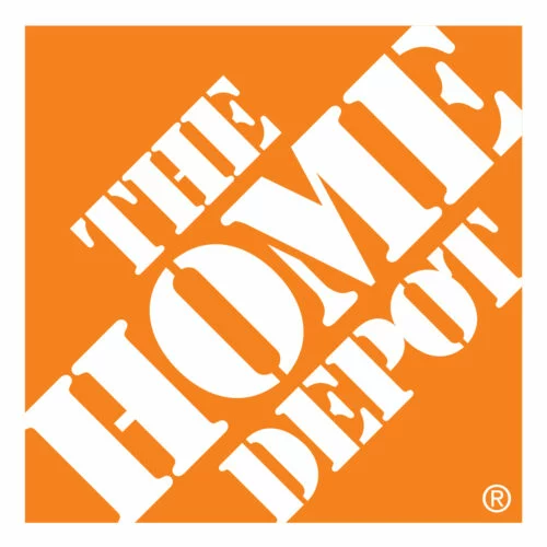 The Home Depot logo.