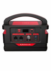 Schumacher red and black portable lithium generator