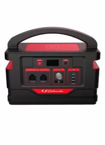 Schumacher red and black portable lithium generator