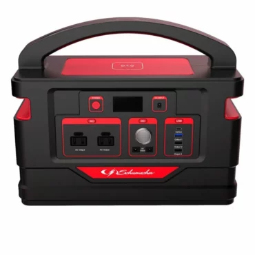 Schumacher red and black portable lithium generator